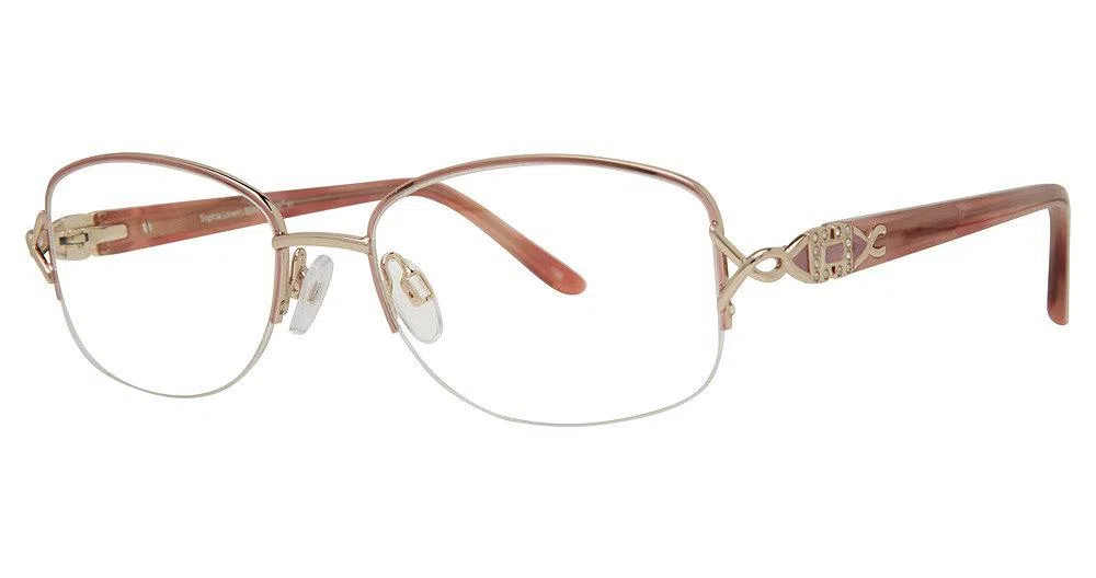 Sophia Loren Beau Rivage SLBR91 Eyeglasses - Blush